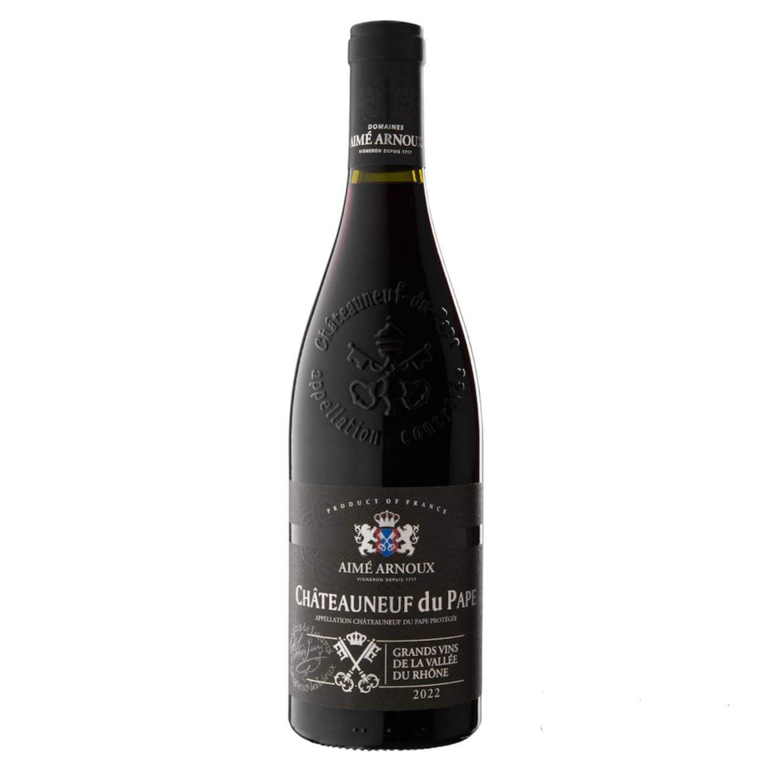 Aimé Arnoux Châteauneuf-du-Pape 2022. French Dry Red Wine. Kosher Wine. Kosher Dry Wine. Areles Kosher Wines and Spirits.