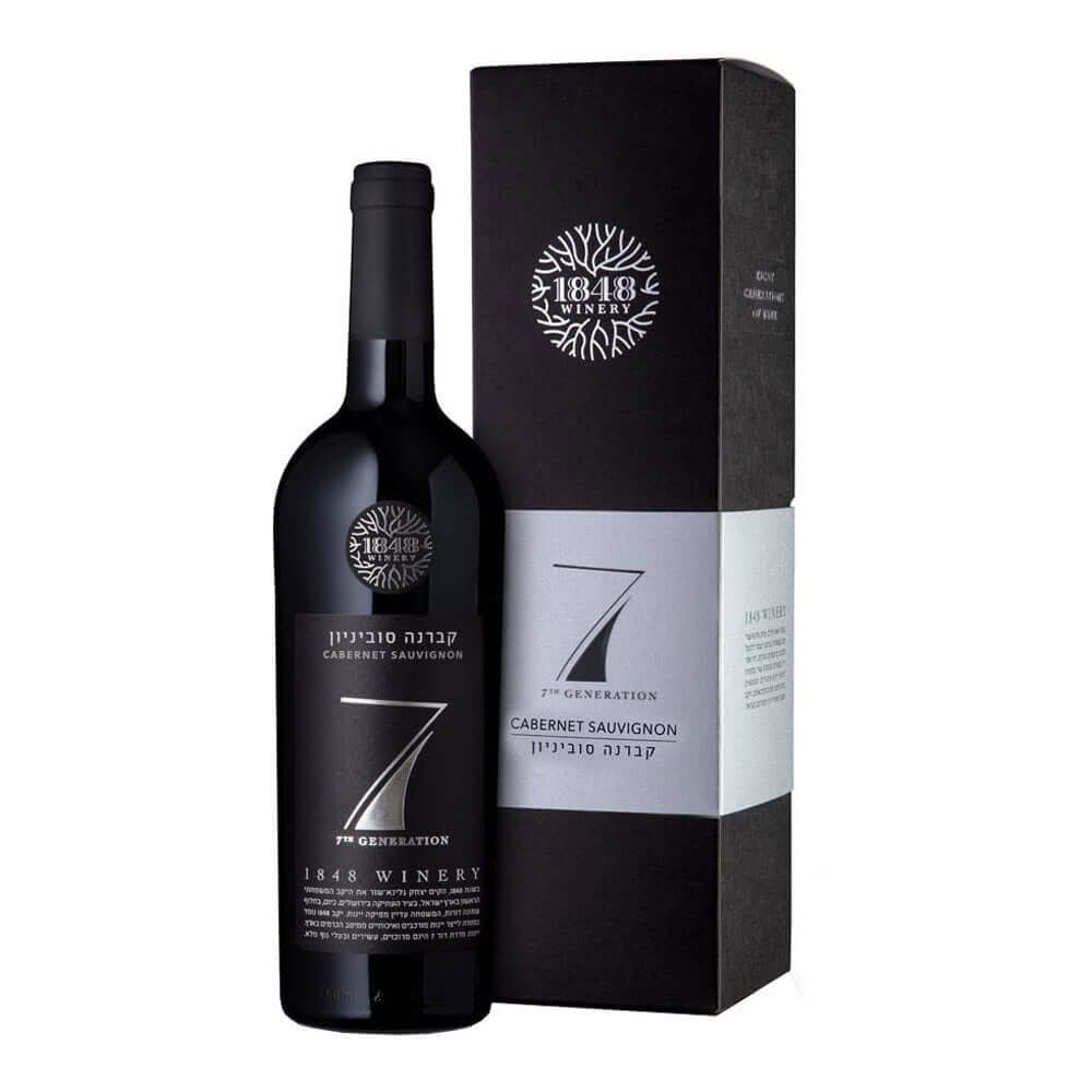 Israeli Dry Red Wine. 1948 Winery. Kosher Wine. Cabernet Sauvignon.