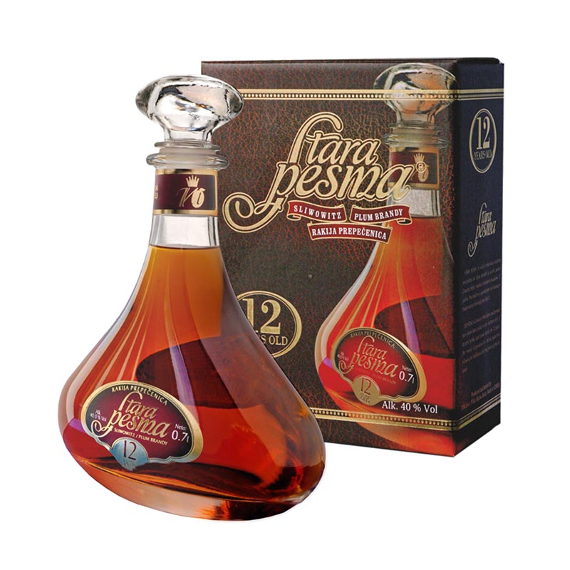 Stare Pesma Plum Brandy Slivovitz - 12 Year Old
