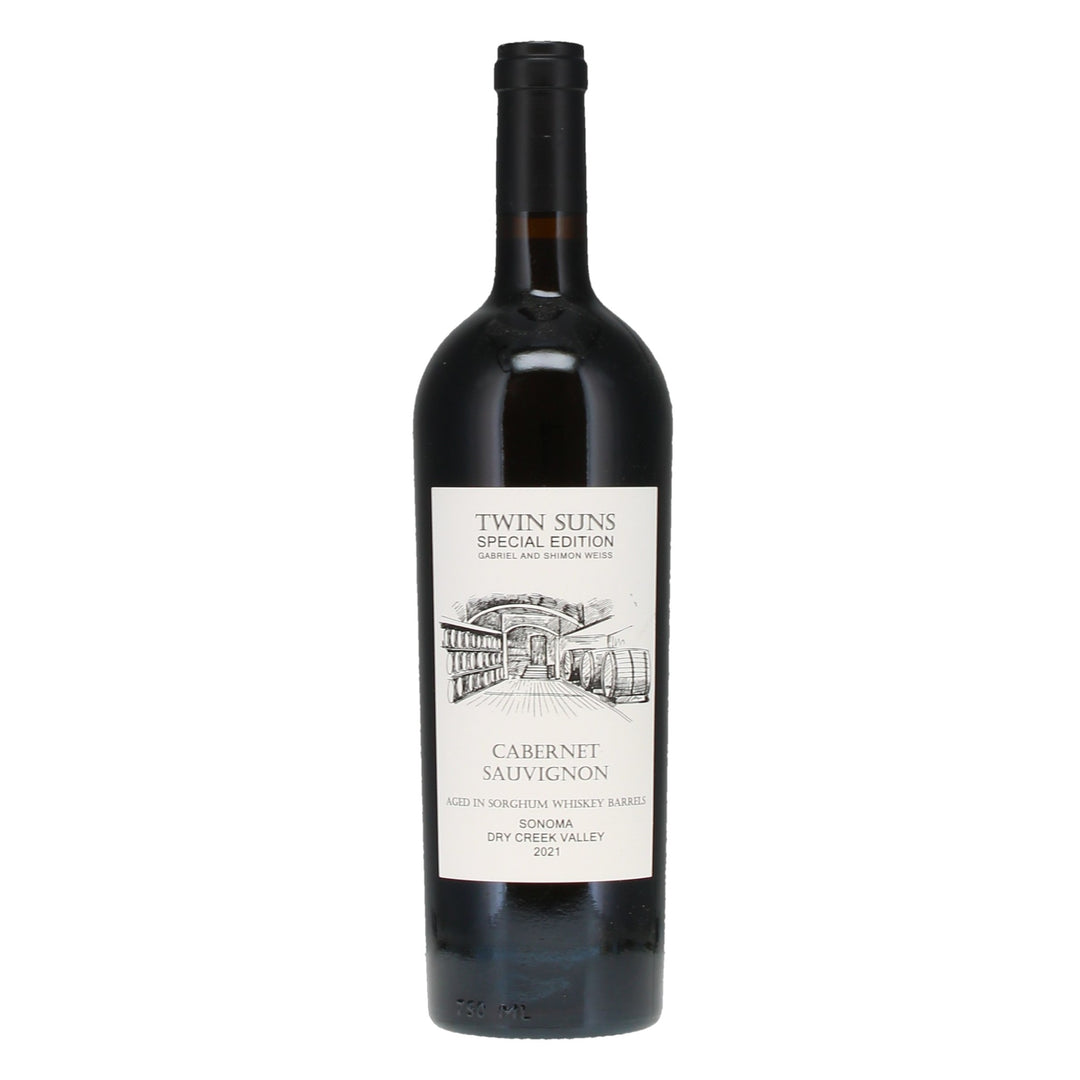 Twin Suns Special Edition Whiskey-Aged Sonoma Cabernet Sauvignon