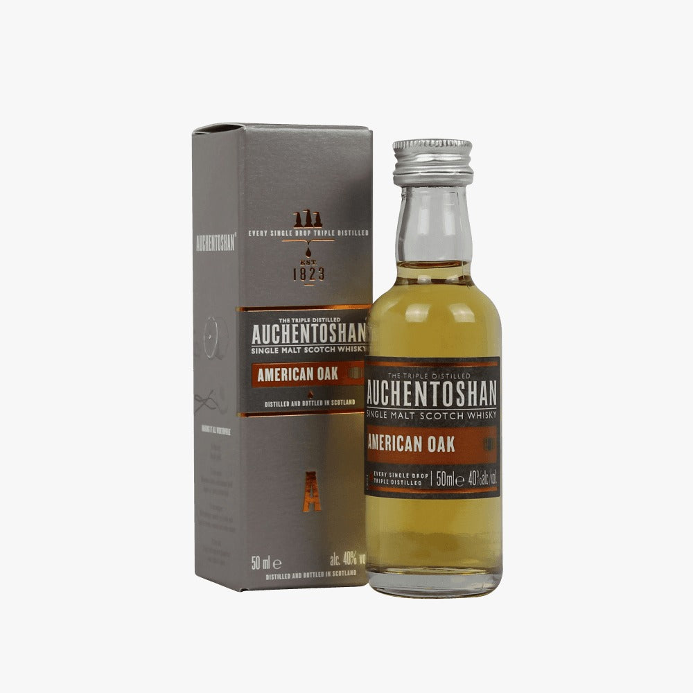 Auchentoshan American Oak - 5cl Miniature, kosher whiskey from Areles kosher wines and spirits. Perfect whiskey for any occasion.
