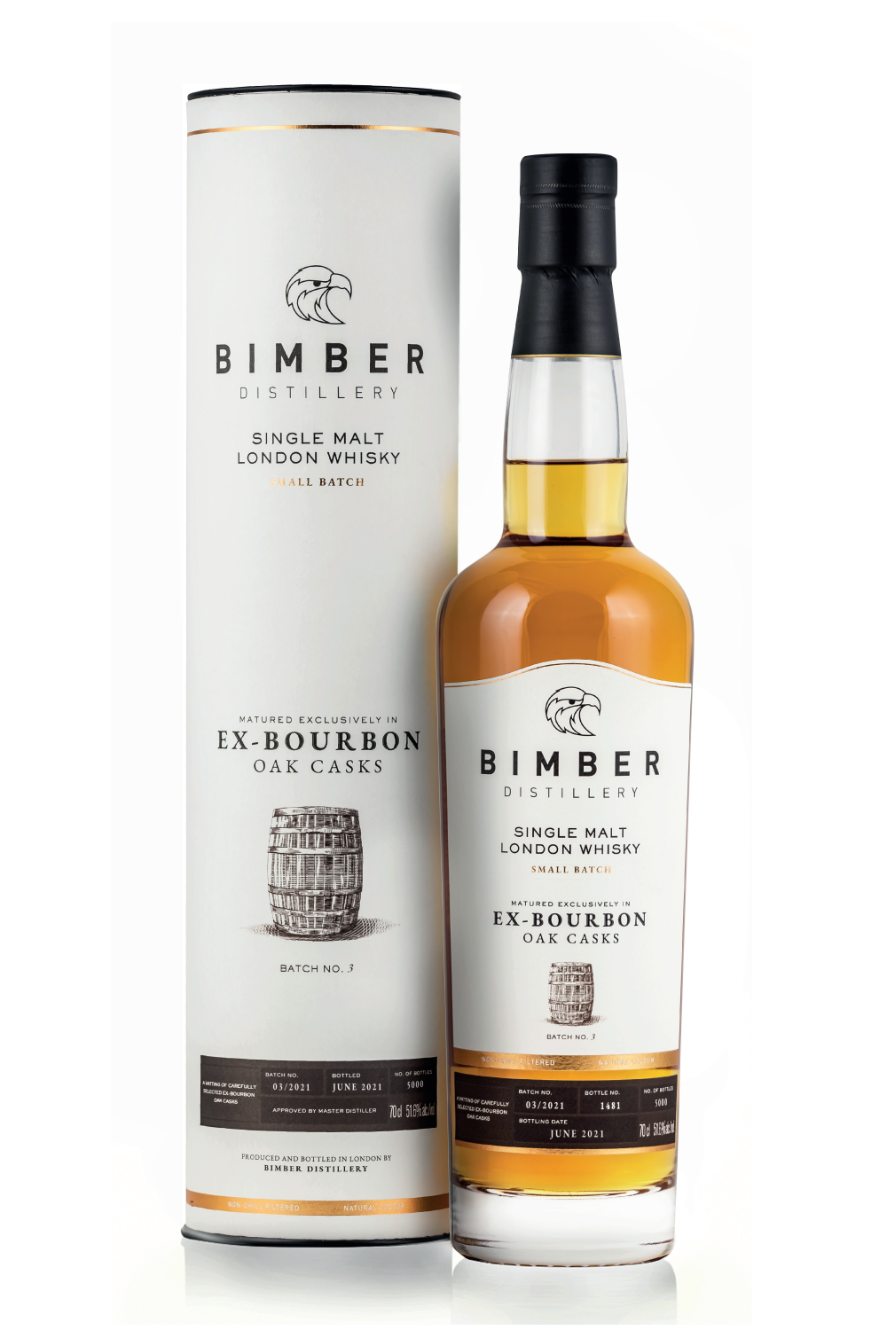 Bimber Oak cast whisky - kosher whisky.