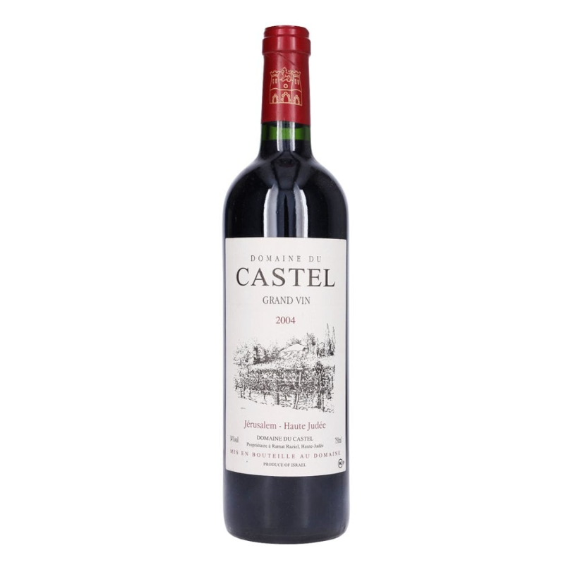 Domaine Du Castel Grand Vin 2004. Kosher red wine.