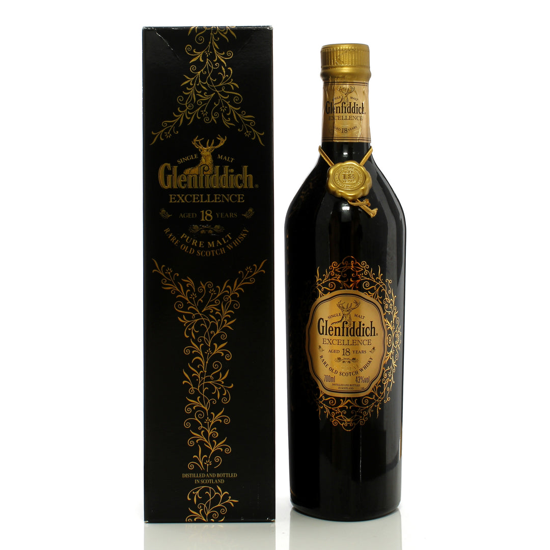Glenfiddich 18 Year Old - Excellence - Box Slightly Damaged