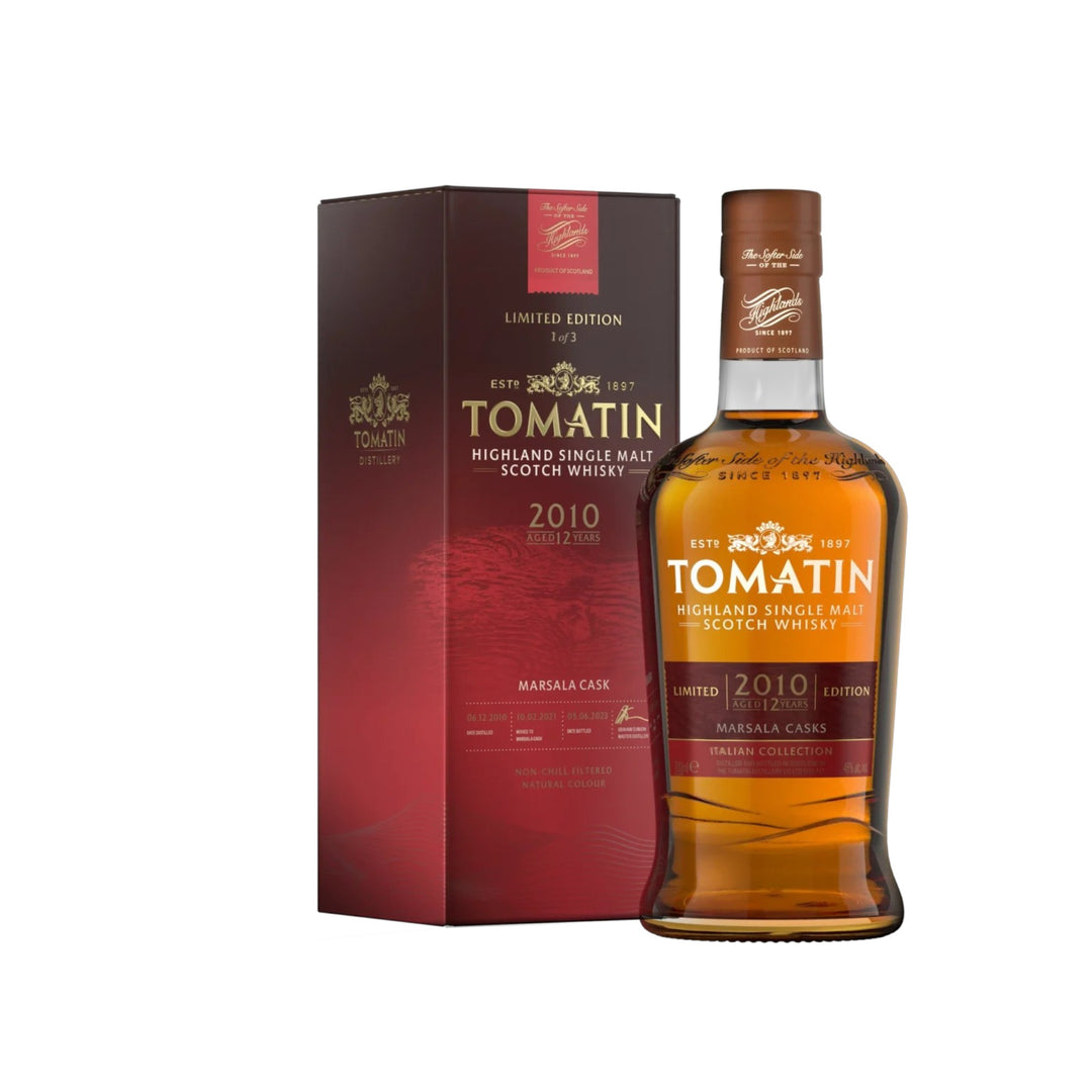 Tomatin 12 Year Old - Marsala Casks 2010 - Italian Collection