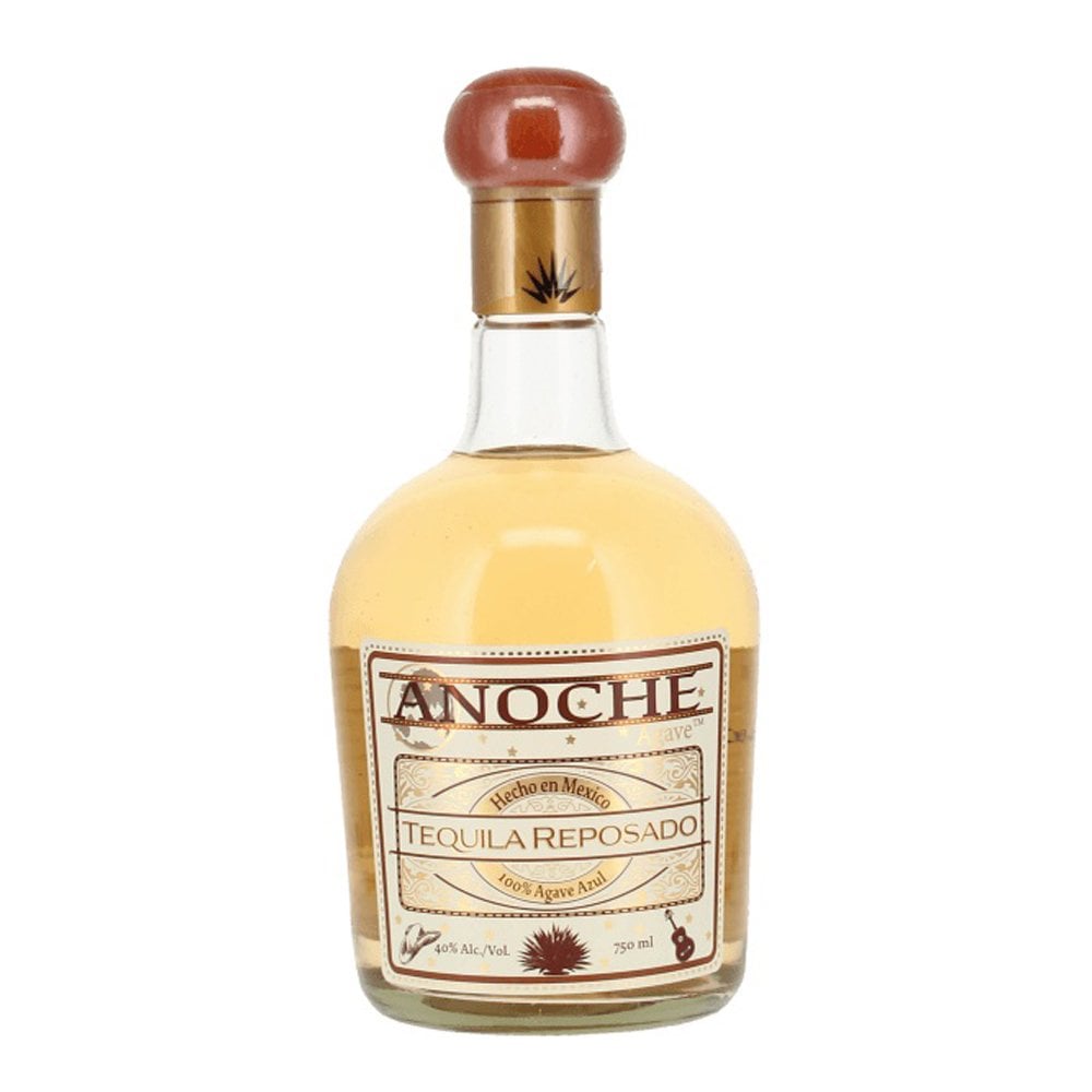 Anoche Reposado Tequila at Areles Kosher Wines and Spirits. Kosher Tequila. Mexican Spirits.