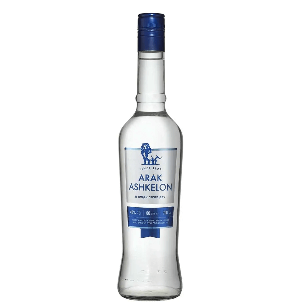 Ashkelon Extra Fine Arak. Kosher Spirits from Areles kosher wines and spirits.
