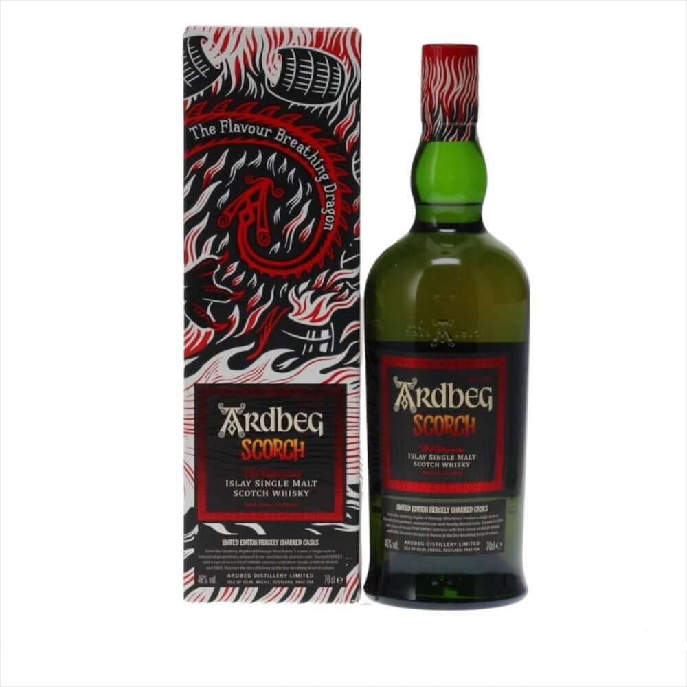Experience bold kosher whiskey with Ardbeg scorch Limited edition at Arele's Kosher wines and spirits.