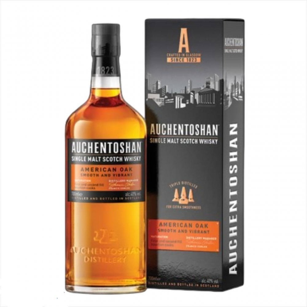 Auchentoshan American Oak Single Malt Scotch Whisky , kosher whiskey at Areles kosher wines and spirits.