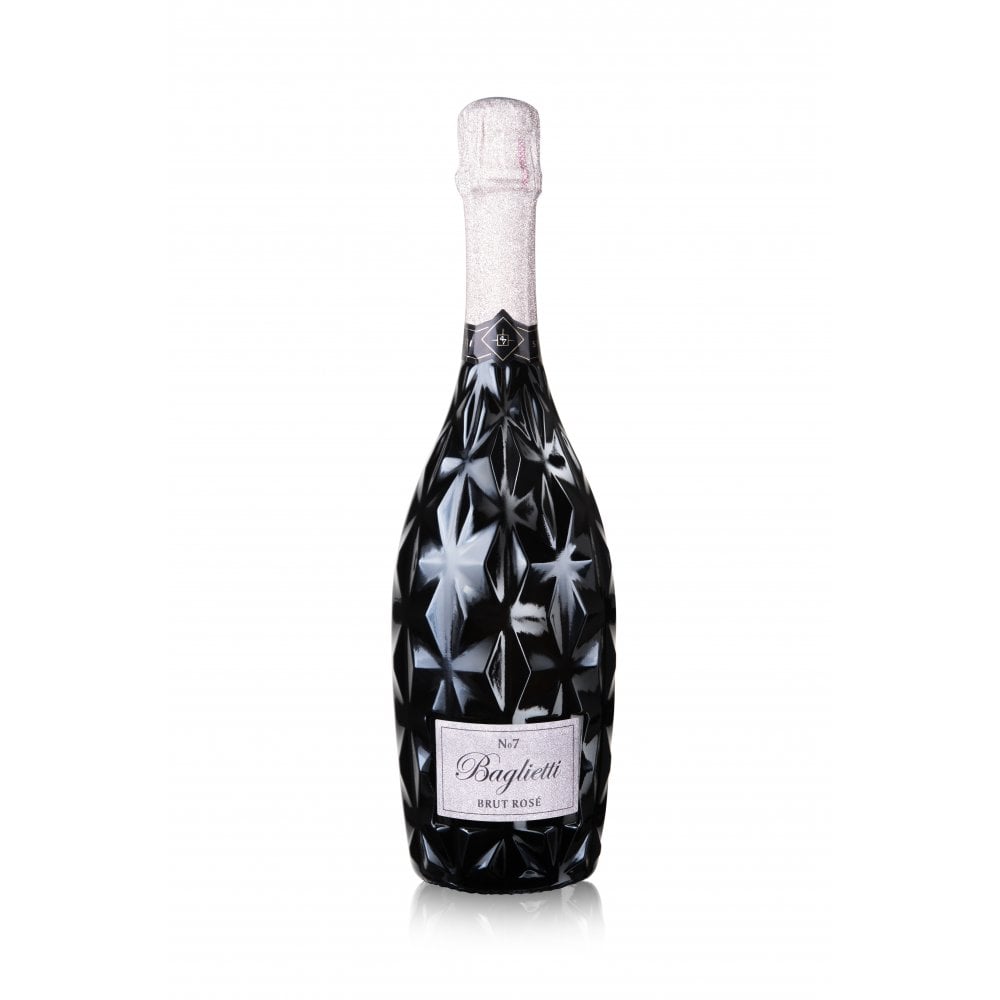 Baglietti Brut Rose, Sparkling wine, Italian Kosher wine from Areles kosher wines and spirits. Pretty bottle perfect wine for present. Perfect wine gift.