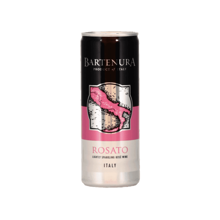 Bartenura Rosato Can - Kosher rose wine.