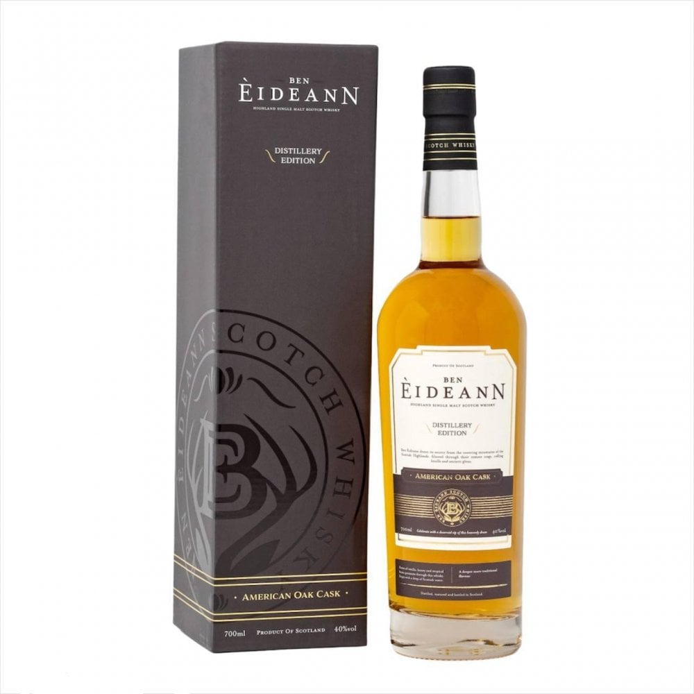 Ben Eideann American Oak Distillery Edition. Kosher Whiskey From Arele's kosher wine.
