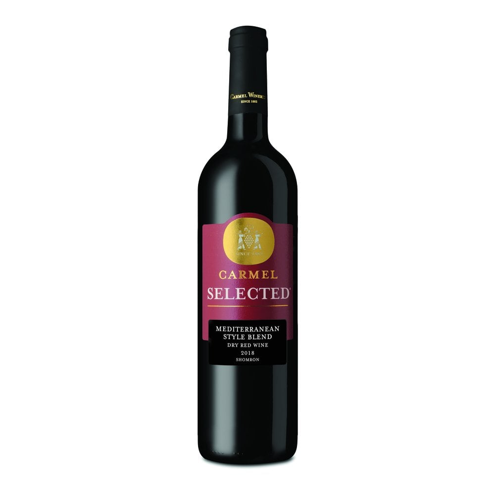 Carmel selected mediterranean style, blend dry red wine.