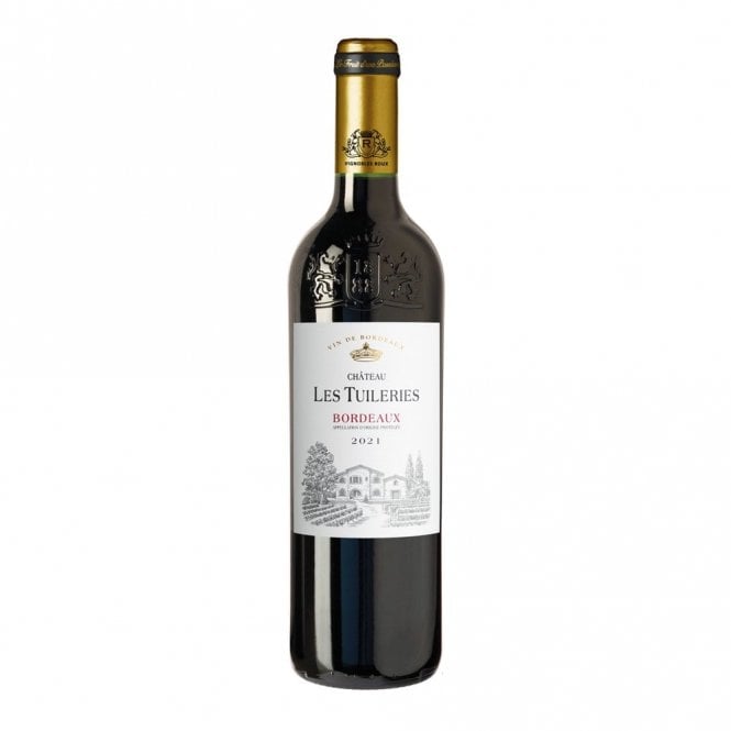 Chateau Les Tuileries - Bordeaux. Kosher Wine. French dry wine.