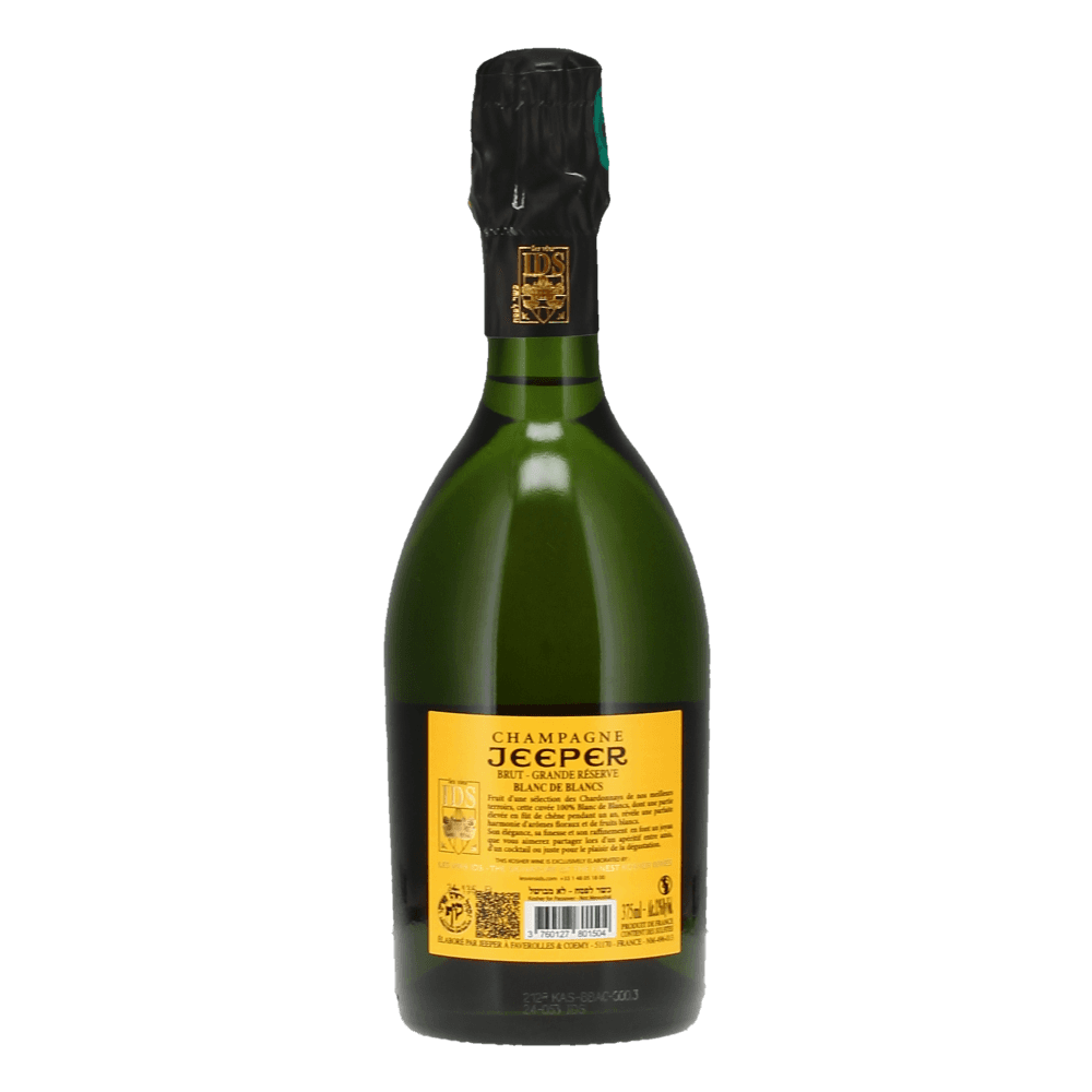 Champagne Jeeper Blanc De Blancs Grande Reserve - Half Size