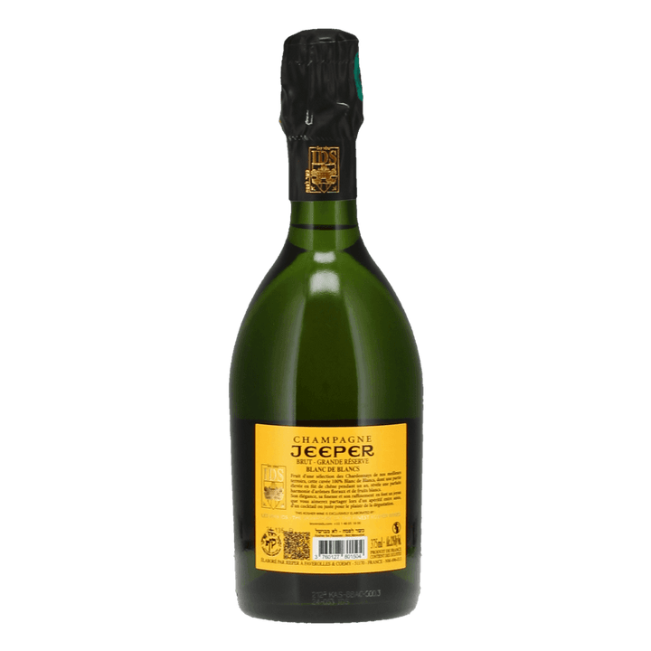 Champagne Jeeper Blanc De Blancs Grande Reserve - Half Size