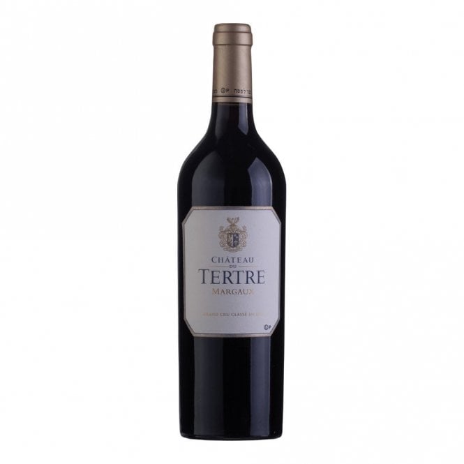 Chateau de Terte - dry red kosher wine bottle.