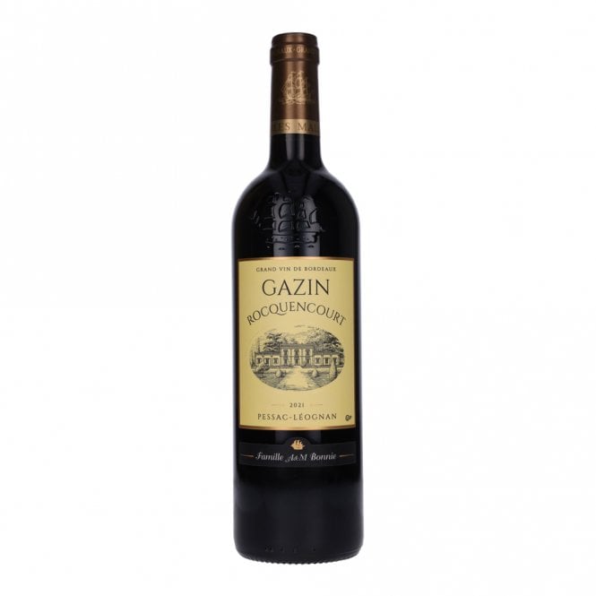 Chateau Gazin Rocquencourt 2021 - Non Mevushal, kosher wine
