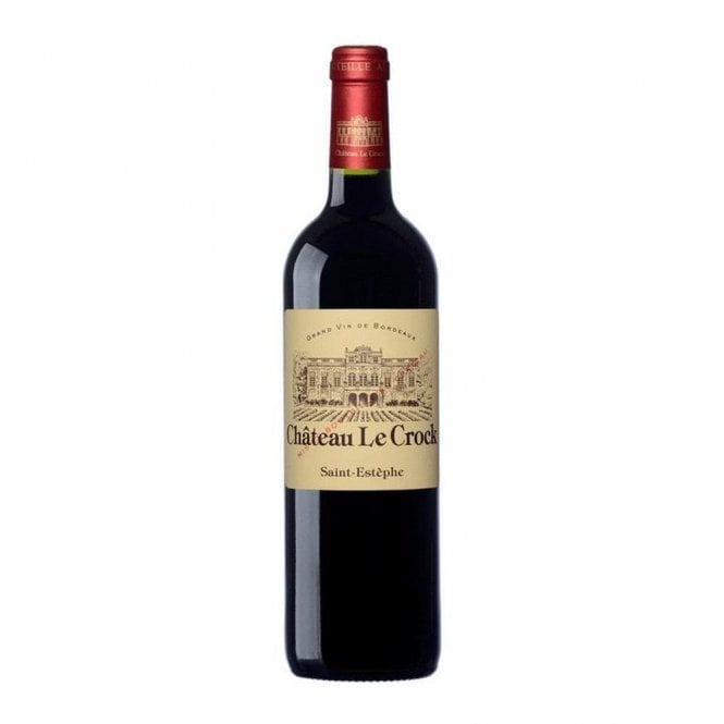 Chateau Le Crock 2018 - French wine. Dry red kosher wine.