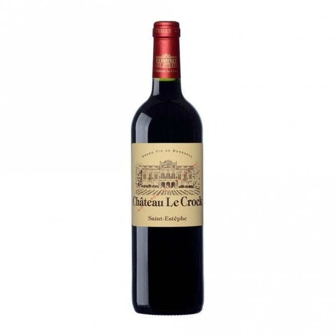Chateau Le Crock 2019 - Dry red kosher wine. French wine.
