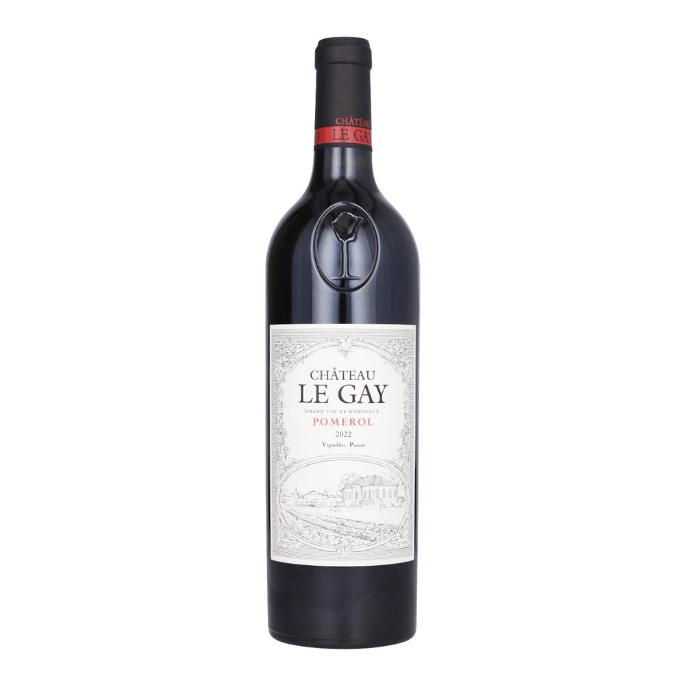 Chateau Le Gay Pomerol 2022 - Dry red kosher wine.
