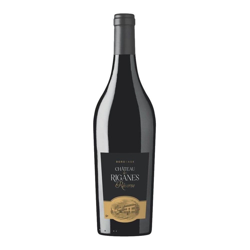 Chateau Les Riganes Reserve - dry red kosher wine.
