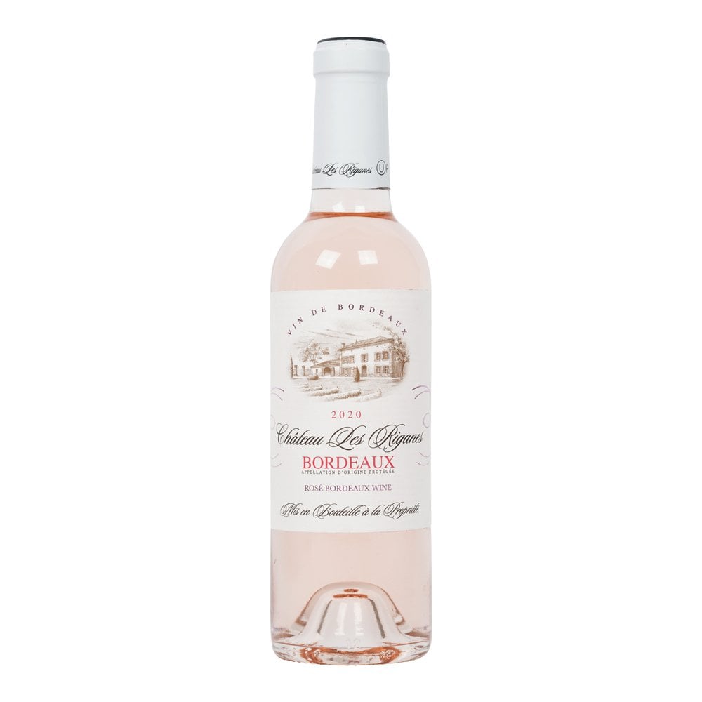 Chateau Les Riganes Rosé- Half Bottle. Kosher Wine.