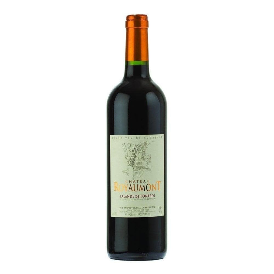 Chateau Royaumont Lalande De Pomerol 2018. Dry red kosher wine.