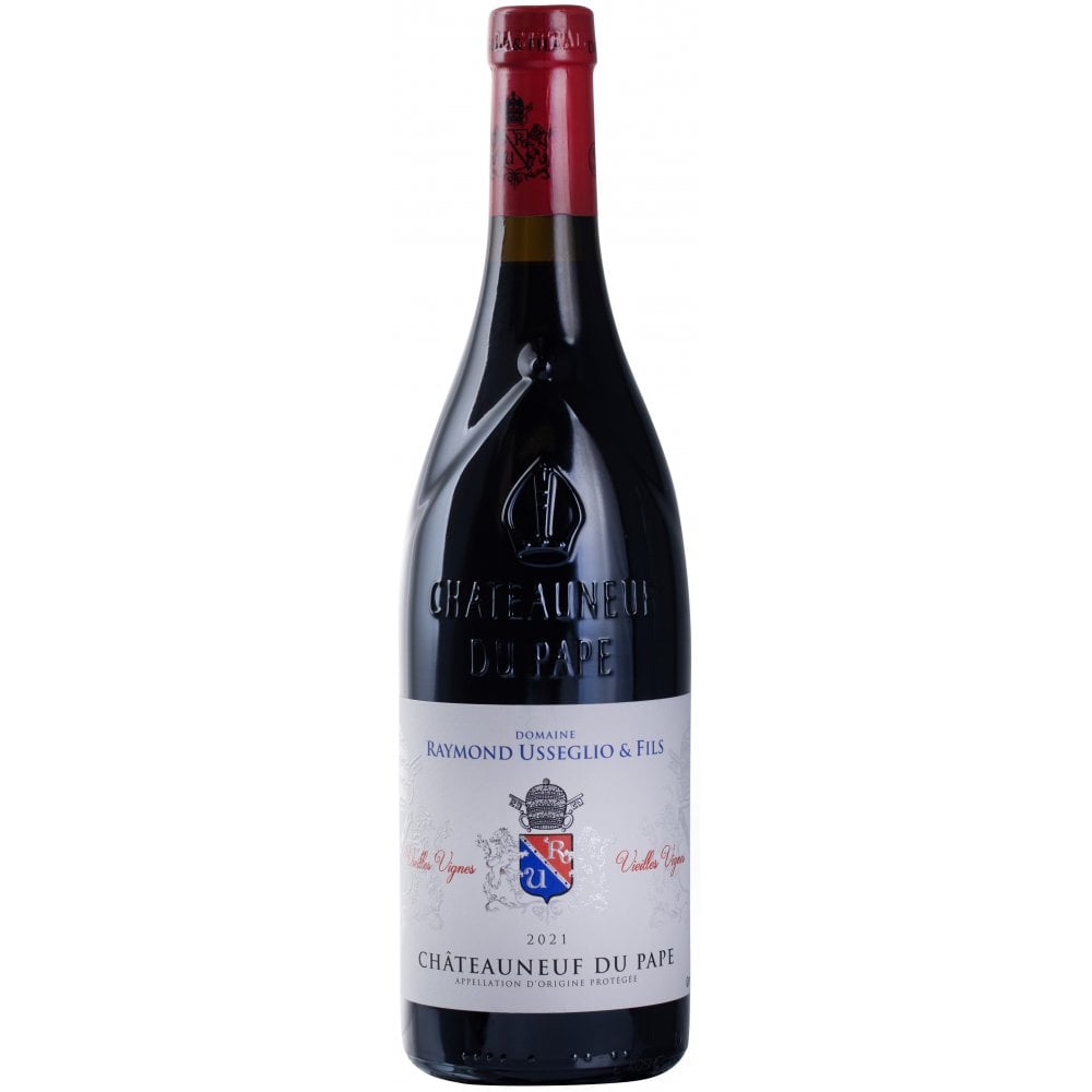 Châteauneuf-du-Pape - Domaine Raymond Usseglio - Old Vines. Kosher wine.