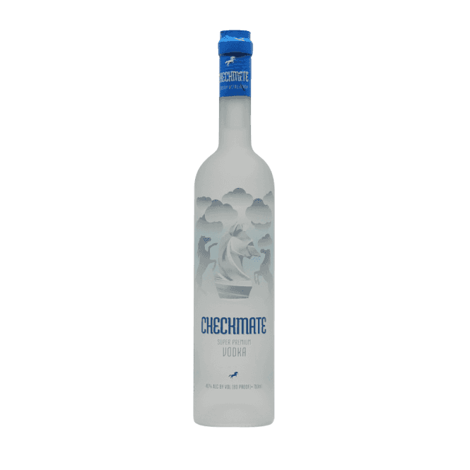 Checkmate Premium Vodka. Sweet vodka at Areles Kosher Wines and Spirits.