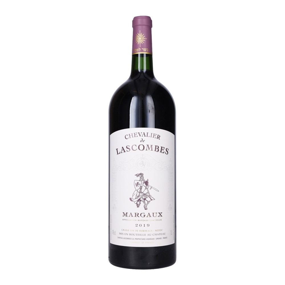 Chevalier De Lascombes 2019 - 1.5 Litre Magnum. Red kosher wine