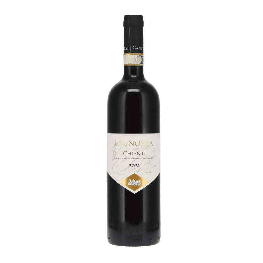 Cignozza Chianti 2021. Dry red kosher wine.
