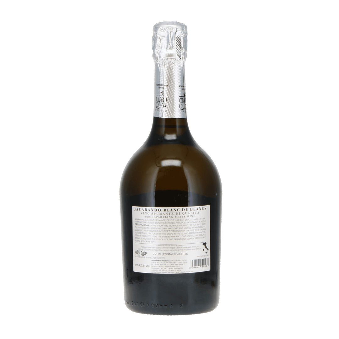 Claudio Quarta Jacarando Brut Blanc De Blanc. Kosher Wine at Areles Kosher Wine