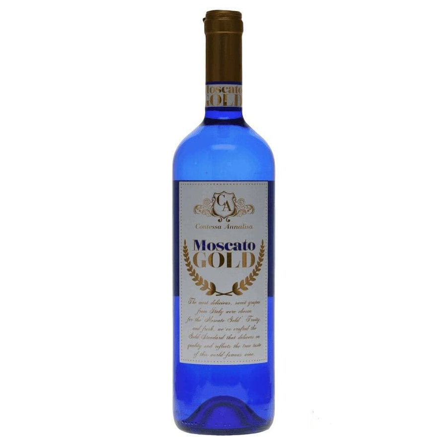 Contessa Annslisa Moscato Gold - kosher sparkling wine.