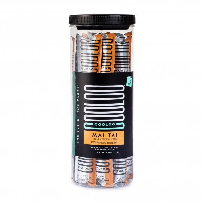 Cooloo Frozen Cocktail ice pops - Mai Tai Flavour 12 PACK