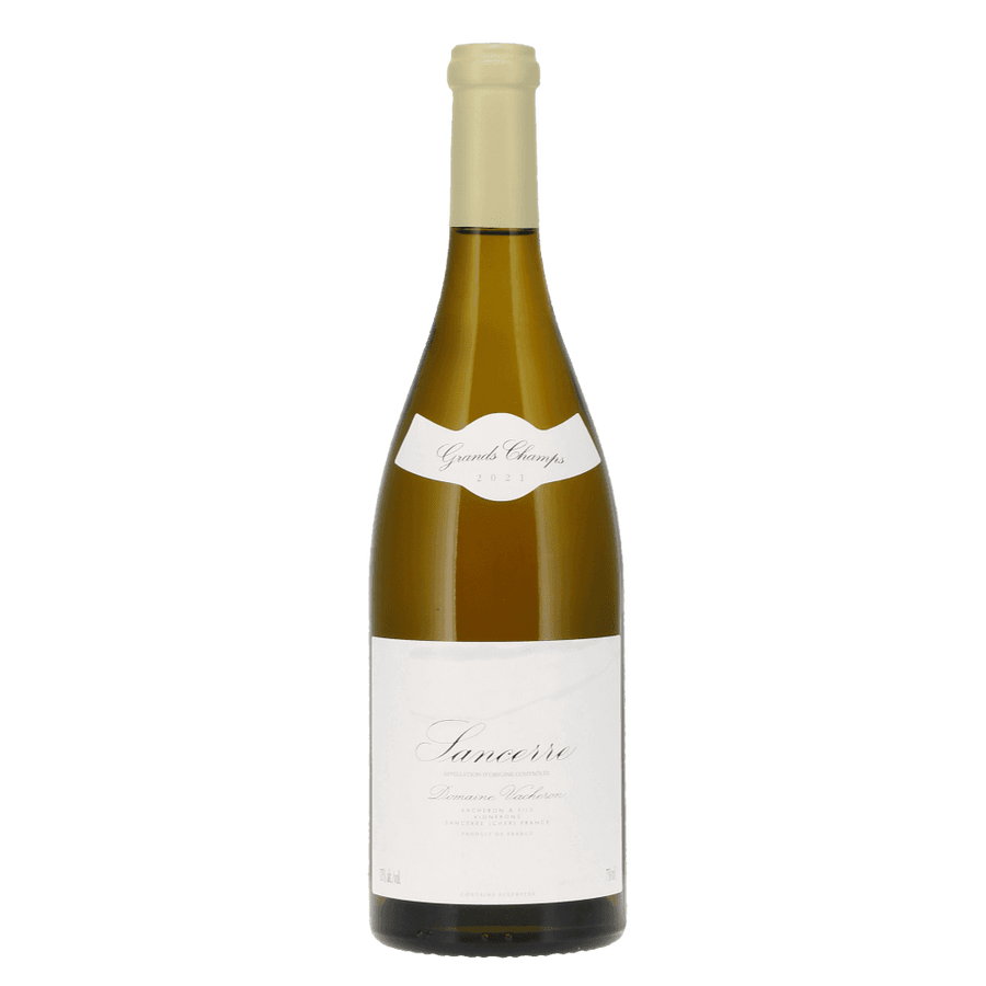 Bottle of Domaine Vacheron Sancerre, showcasing a refined Sauvignon Blanc a kosher white wine.