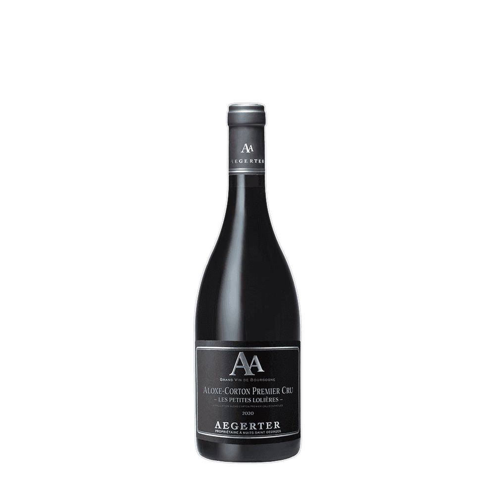 Aegerter Bourgogne Aloxe Corton 1er Cru Les Petites Lolieres 2020. French Wine. Dry Red Wine. Kosher Wine at Areles Kosher Wines and Spirits.