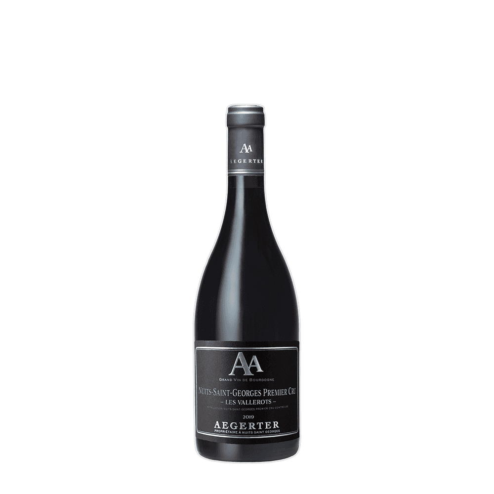 Aegerter Bourgogne Nuits-Saint-Georges 1er Cru Les Vallerots 2019. French Kosher Wine at Areles Kosher Wines and Spirits.