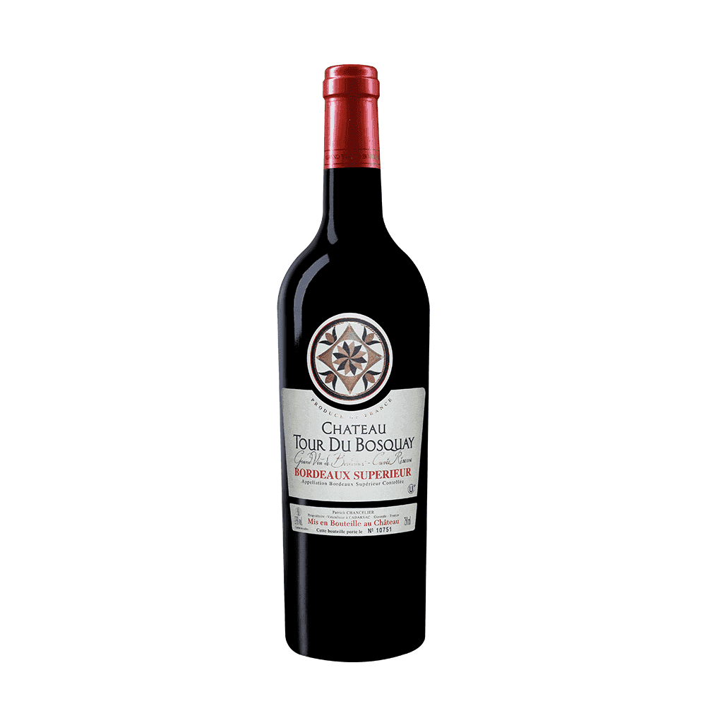Château Tour du Bosquay IDS. Dry red bordeaux kosher wine.