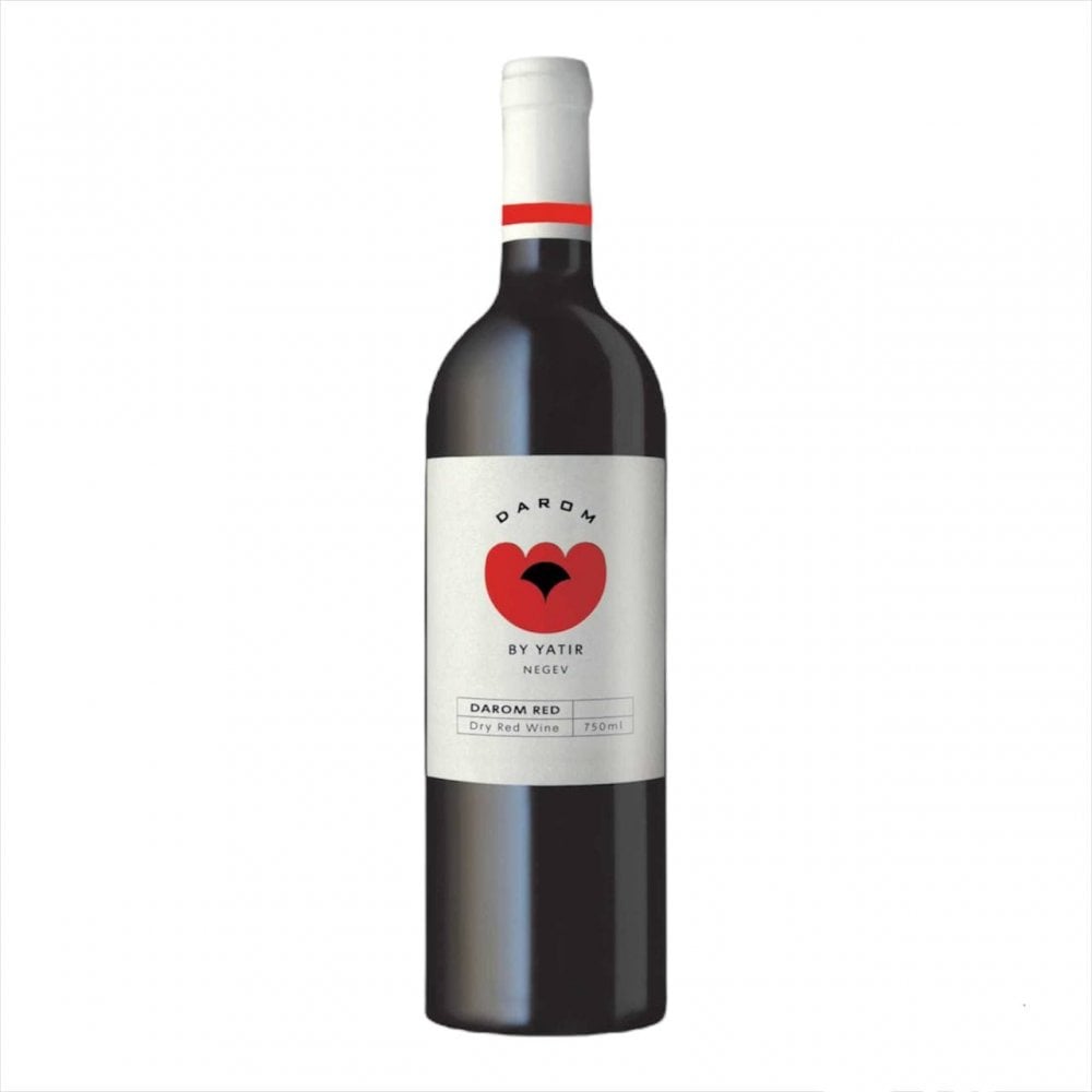 Darom By Yatir Red kosher wine. Israeli wine.