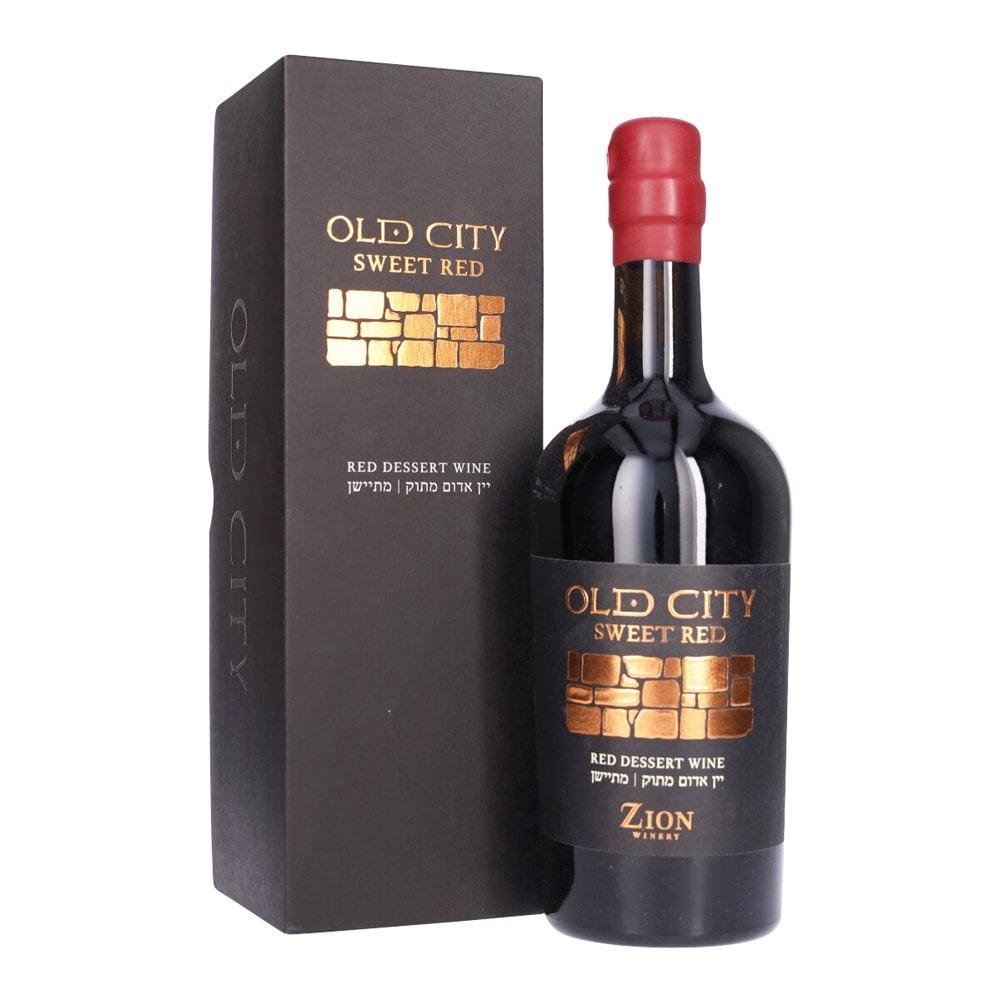 Zion Old City Sweet Red - Israeli Sweet Red Kosher Wine – Areles