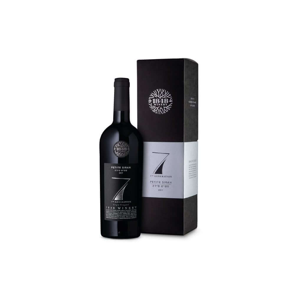 184. Winery  7th Generation - Petit Syrah Kosher Wine. Israeli Wine. 