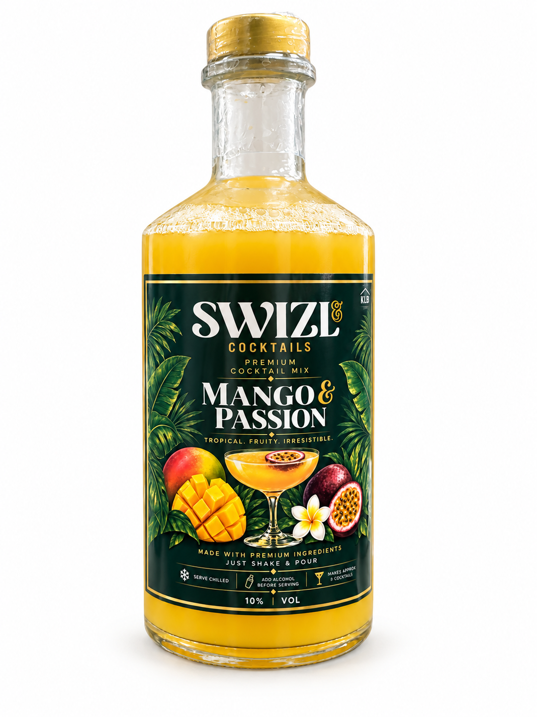 Swizl Mango Passion - Premium ￼Ready Made Cocktail 700ml