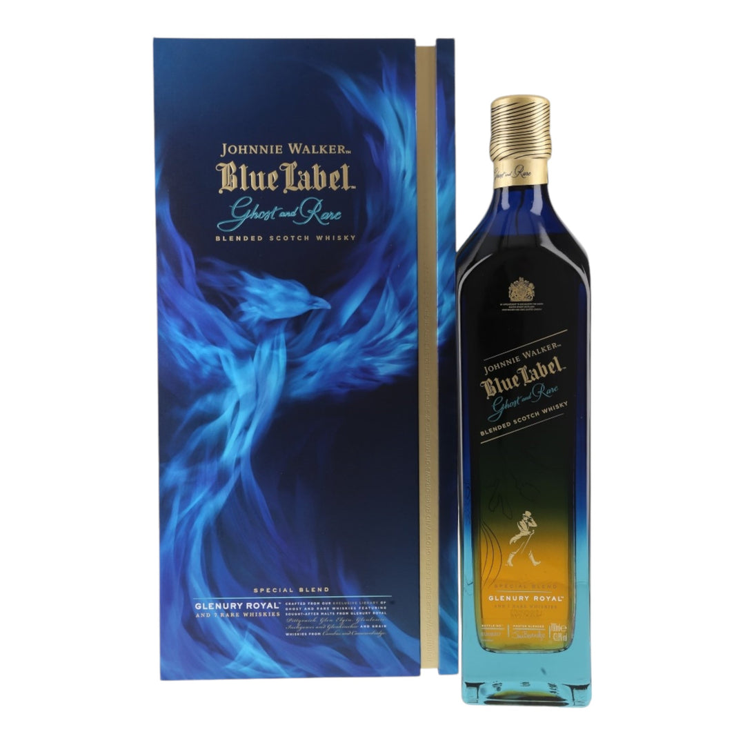 Johnnie Walker Blue Label Ghost And Rare Glenury Royal