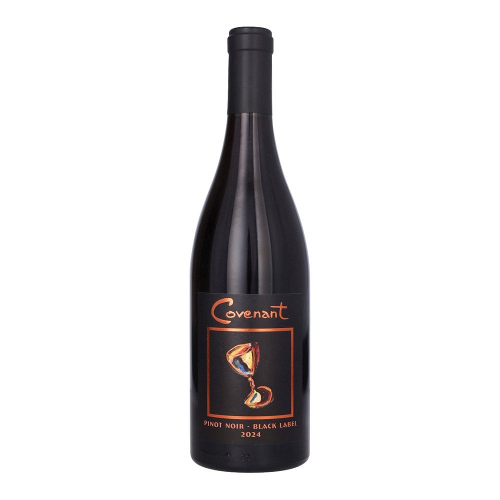 Covenant Pinot Noir Black Label dry red wine 