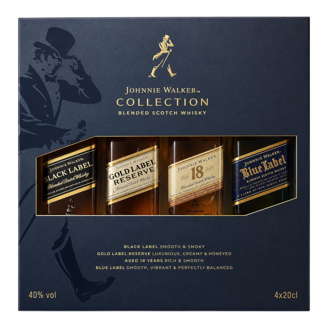 Johnnie Walker Whisky Collection 4 x 20cl