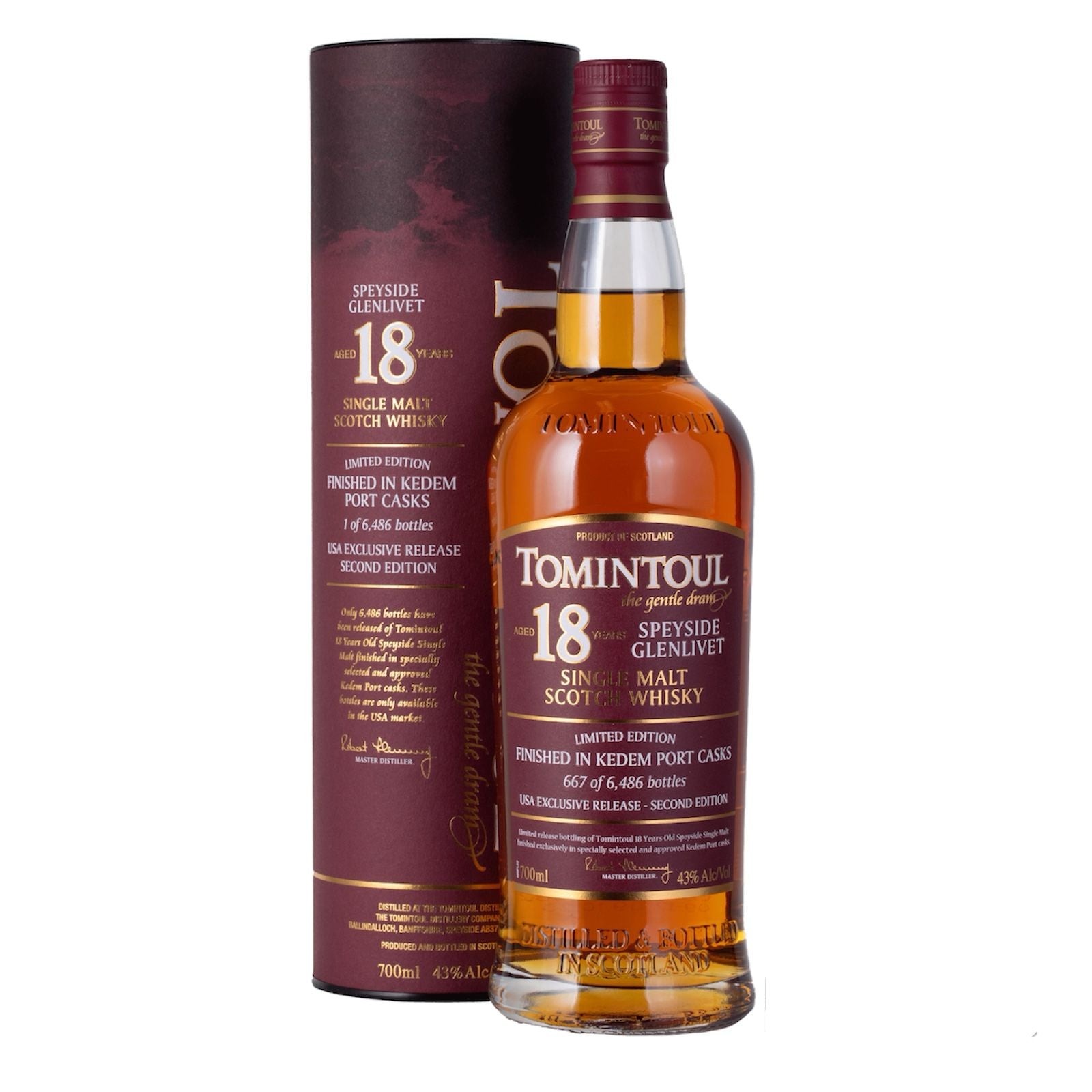 Tomintoul 18 Year Old - Limited Edition Port Finish