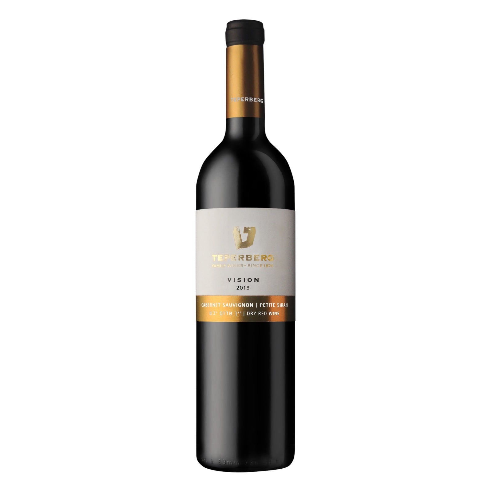 Teperberg Vision Cabernet Petite Syrah - a kosher dry red wine