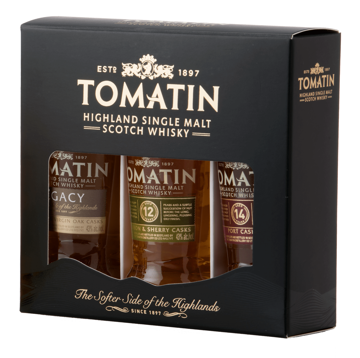 Tomatin Triple Gift Pack - 3x5cl Miniatures