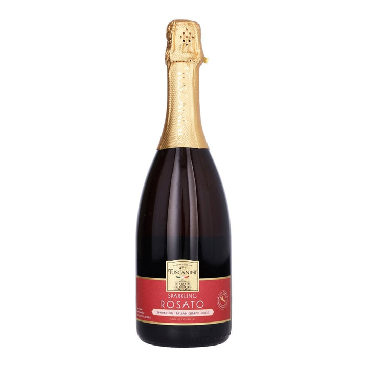 Bottle of Tuscanini Rosato Sparkling Grape Juice